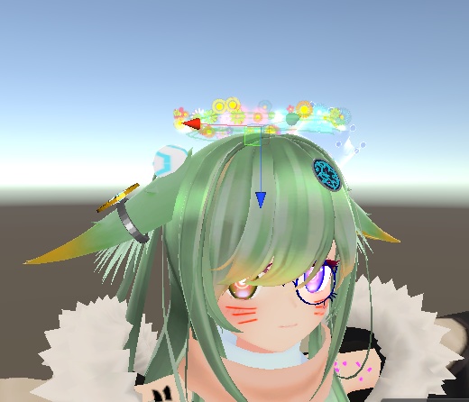 花冠パーティクル