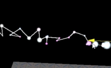 ダンス(の時に見栄えが良くなりそうな)パーティクル