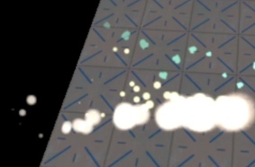 ダンス(の時に見栄えが良くなりそうな)パーティクル