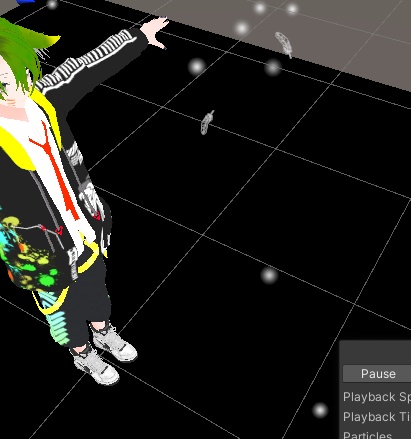 雪・羽(とかが降ってくる)パーティクル