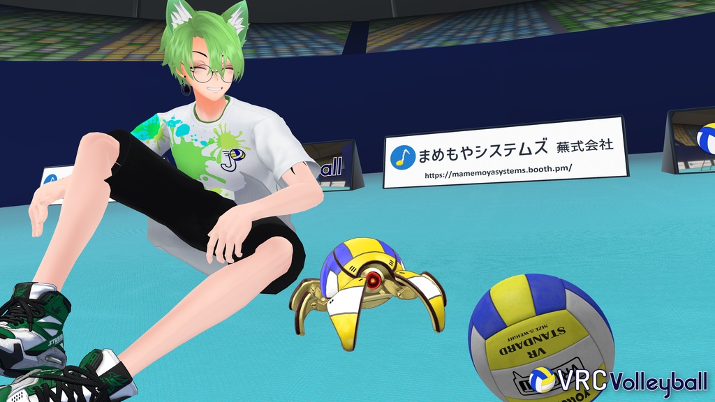 カニタマ用 ゆるゆるバレーボールテクスチャ