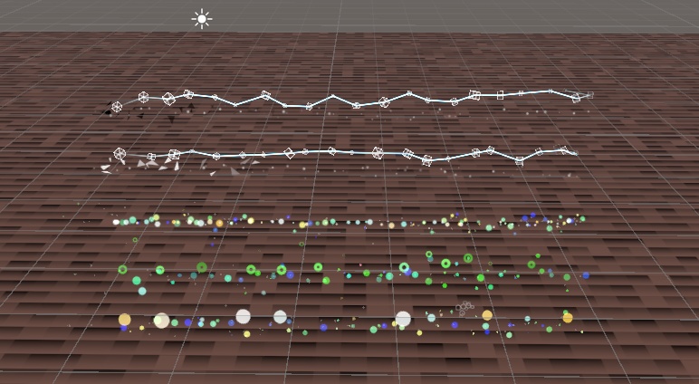 指先パーティクル5種