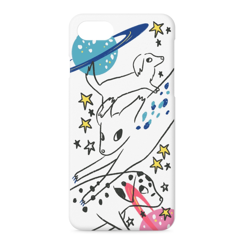 ワンワン宇宙 iPhoneケース