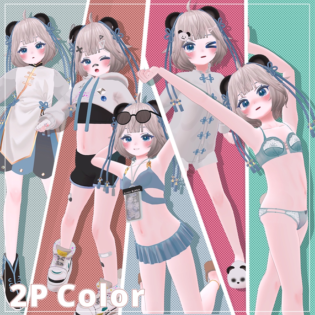 ギミック搭載【可爱(くーあい)】-Kuai- オリジナル3Dモデル