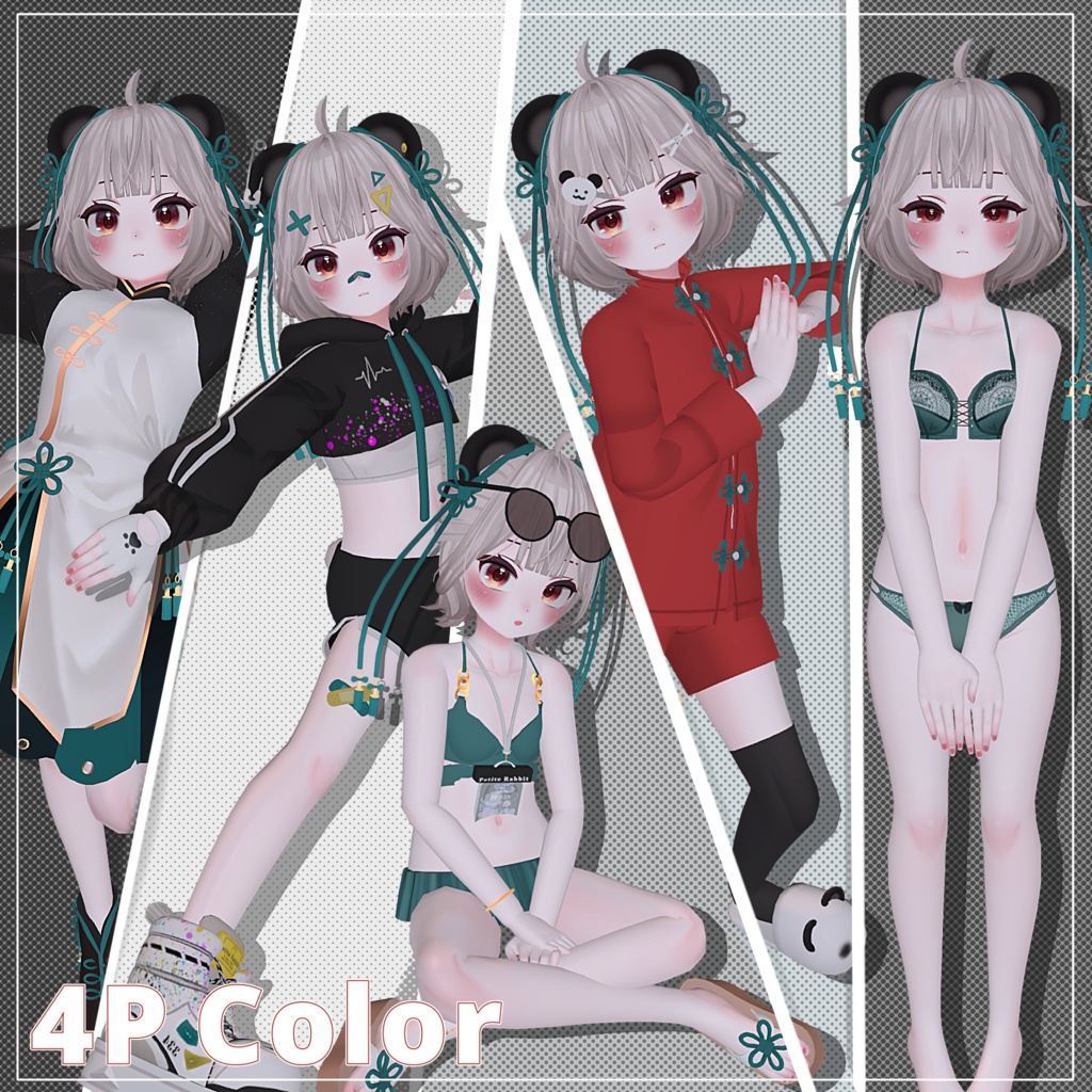 ギミック搭載【可爱(くーあい)】-Kuai- オリジナル3Dモデル