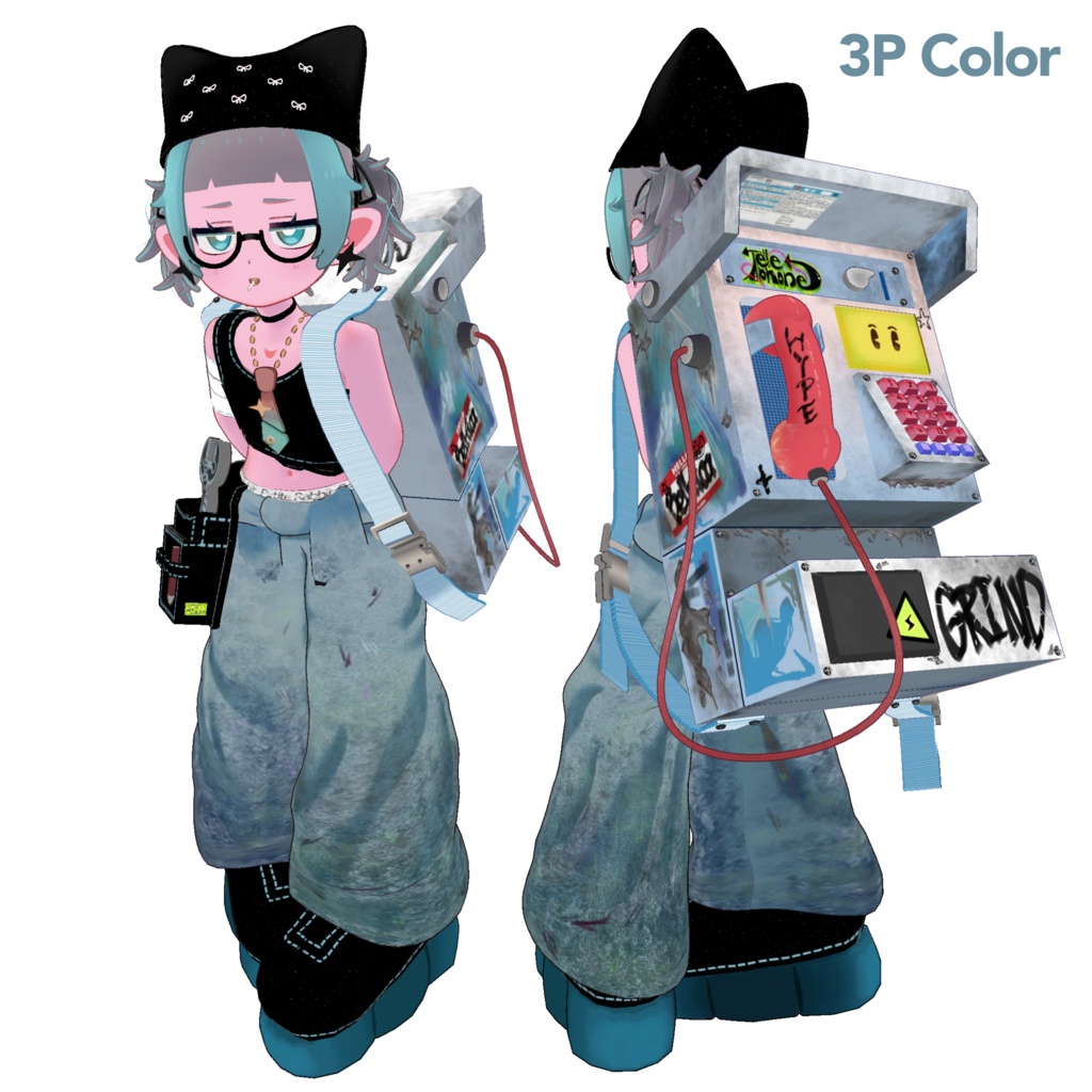 【ベルチカ】-Belltica-オリジナル3Dモデル