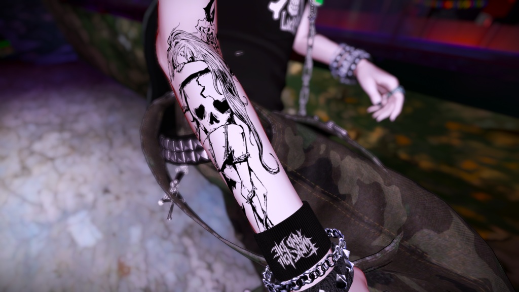 Velvet Rose/ヴェルヴェットローズ tattoo/タトゥー
