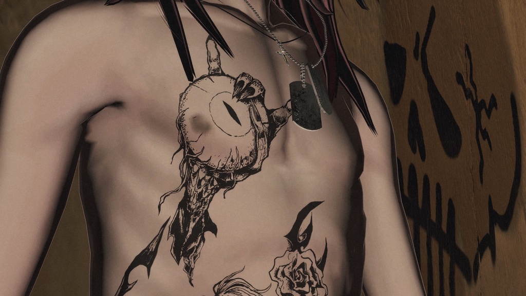 CURRSED EYE Tattoo/タトゥー