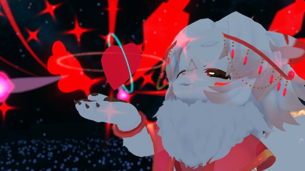 Heart Music Particle