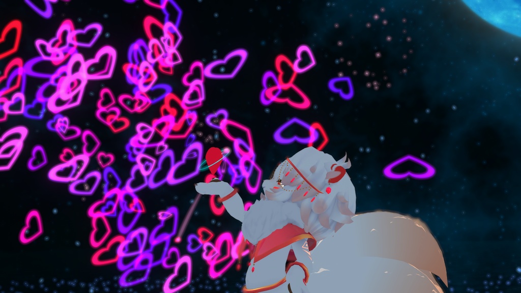 Heart Music Particle