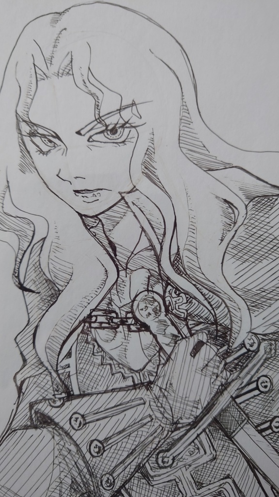 アルカード色紙(フリクションボールペン)大