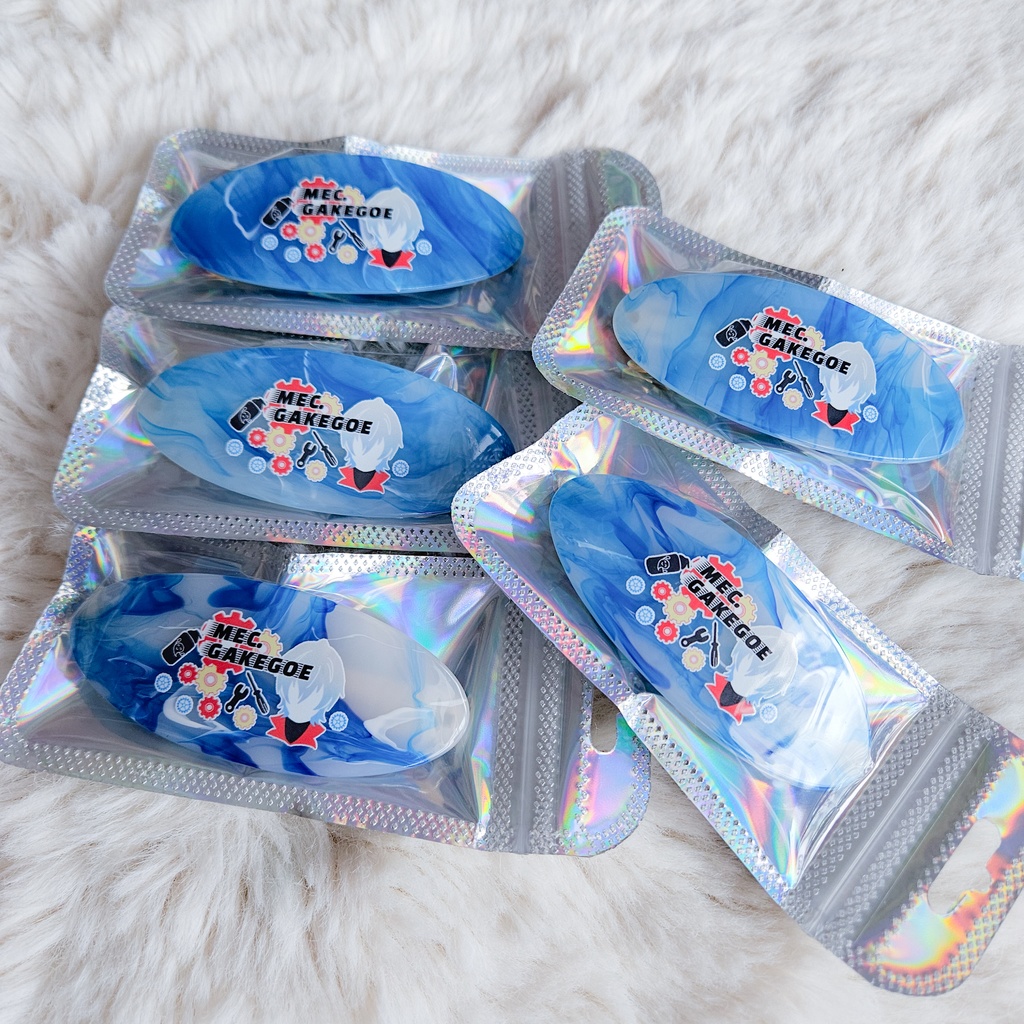 【非公式】にじGTAモチーフ ヘアバレッタ