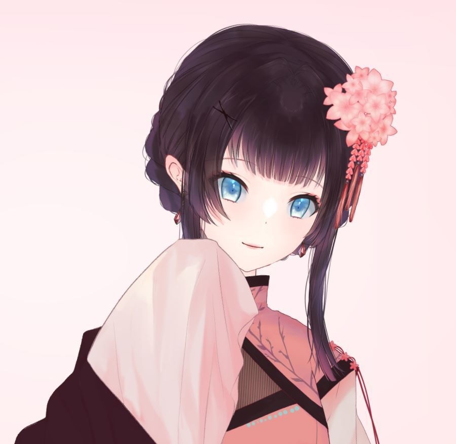 【VTubeStudio簡易確認済み】Live2Dモデル:侍女風女の子