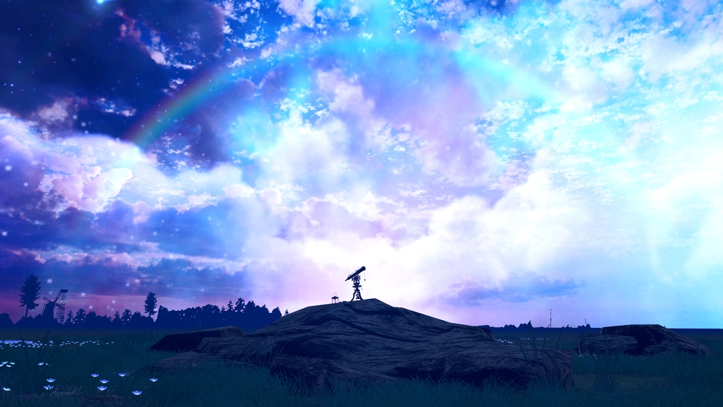 星見の丘 - VRChat向け高解像度壁紙