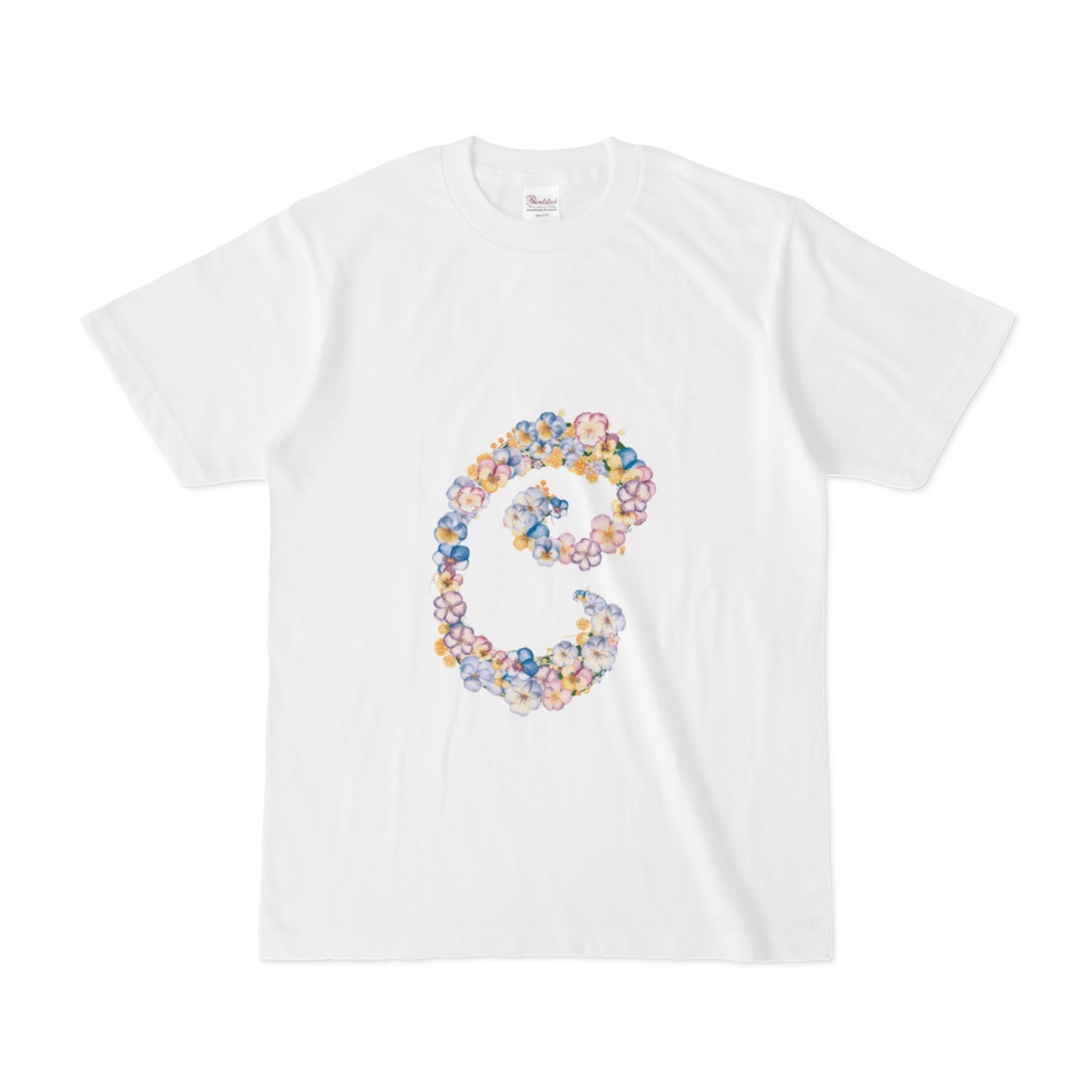 Flower‐Alphabet　”C”