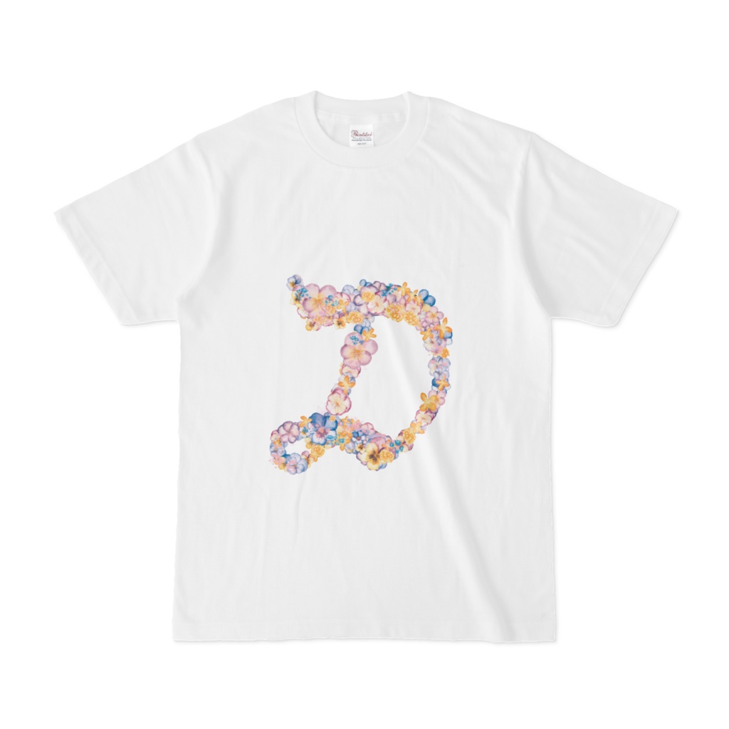 Flower‐Alphabet　”D”