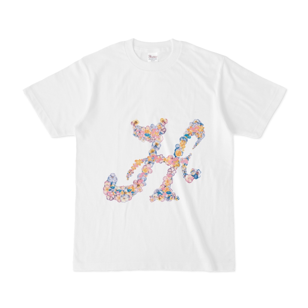 Flower‐Alphabet　”H”