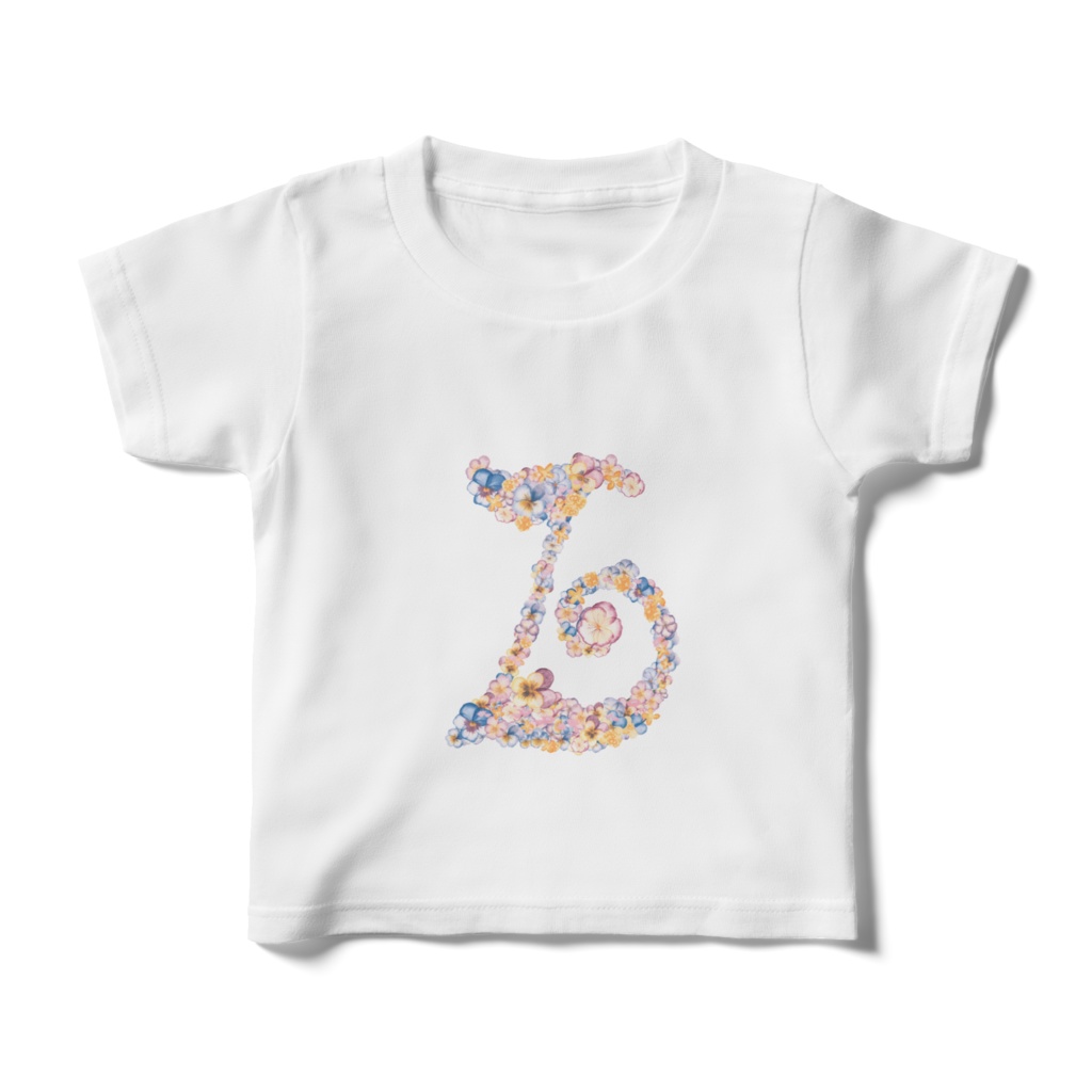 Flower‐Alphabet　”L” キッズ　kids