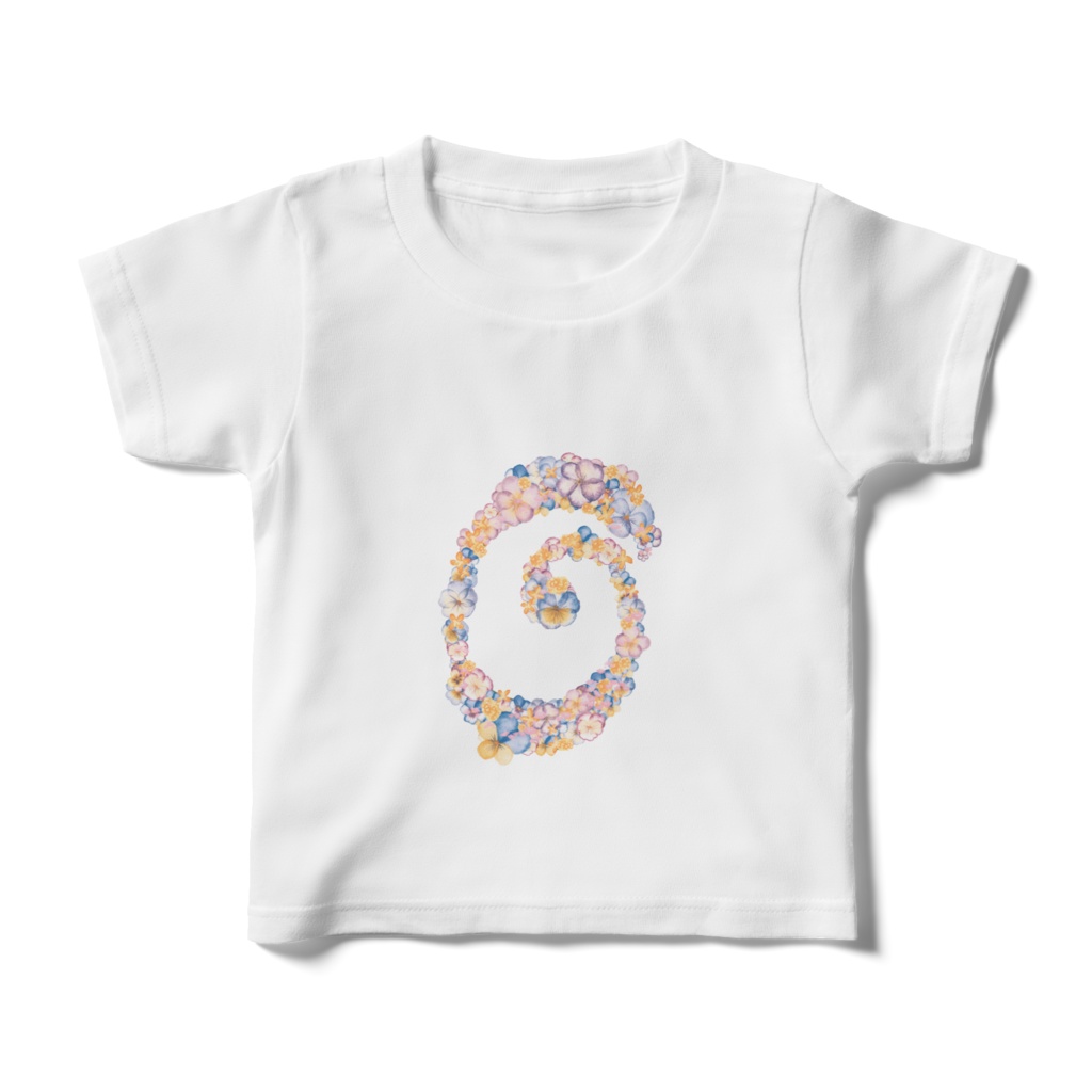 Flower‐Alphabet　”O” キッズ　kids