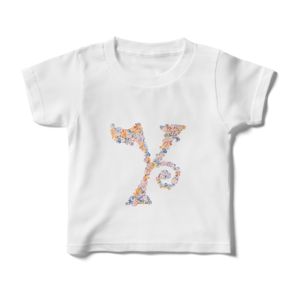 Flower‐Alphabet ”Y” キッズ kids
