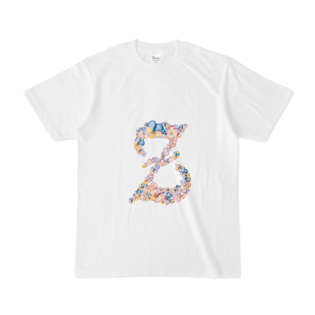 Flower‐Alphabet　”Z”