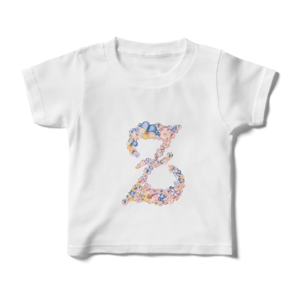 Flower‐Alphabet ”Z” キッズ kids