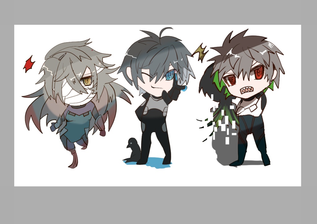 幻覚ボールチェーンキーホルダー