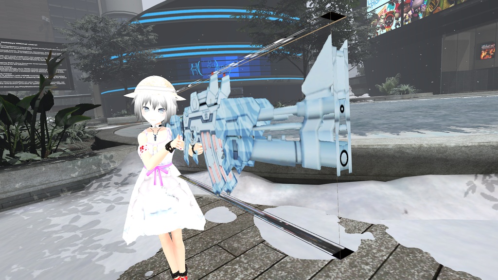 VRchat用アバター 「白猫又のシャル」 オマケつき