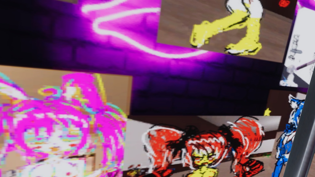 VRchat用アバター「黒髪妹のマキナ」オマケつき