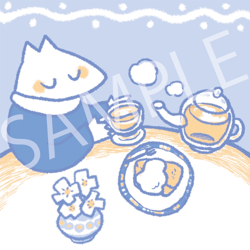 ポストカード『Tea Break』