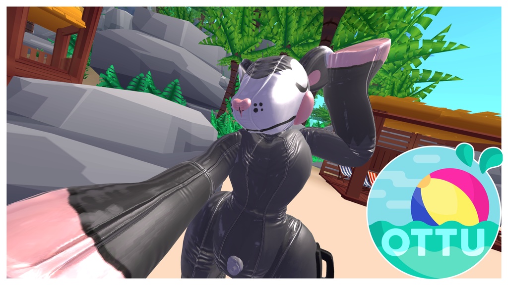 オリジナル3Dモデル【OTTU Pool Toy Suite】