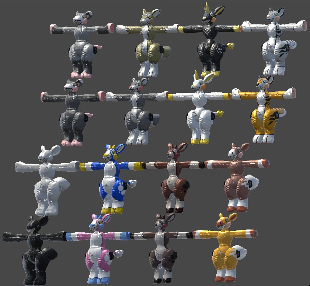 オリジナル3Dモデル【OTTU Pool Toy Suite】