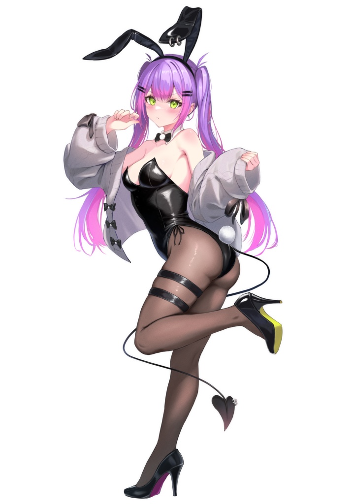 常闇トワ(バニーガール)　 アクリルスタンド　約16cm