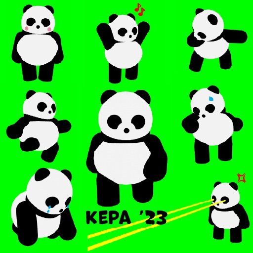 パンダ型アバター『Kepa』完全版（VRM形式）