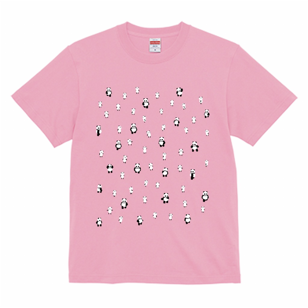 けぱぴぴがいっぱいTシャツ(ピンク)
