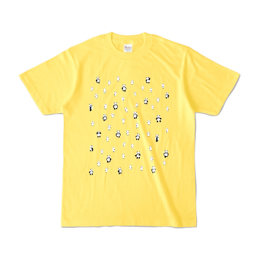 けぱぴぴがいっぱいTシャツ（イエロー,濃色）