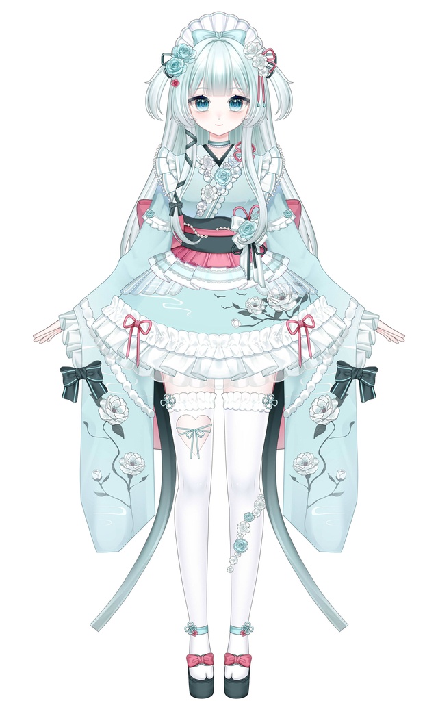【限定1点】和風の女の子【PSD】