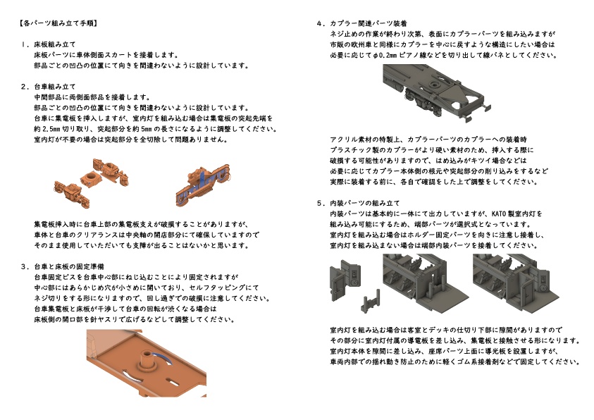 EP3D-027:車両キット ÖBB Modularwagen