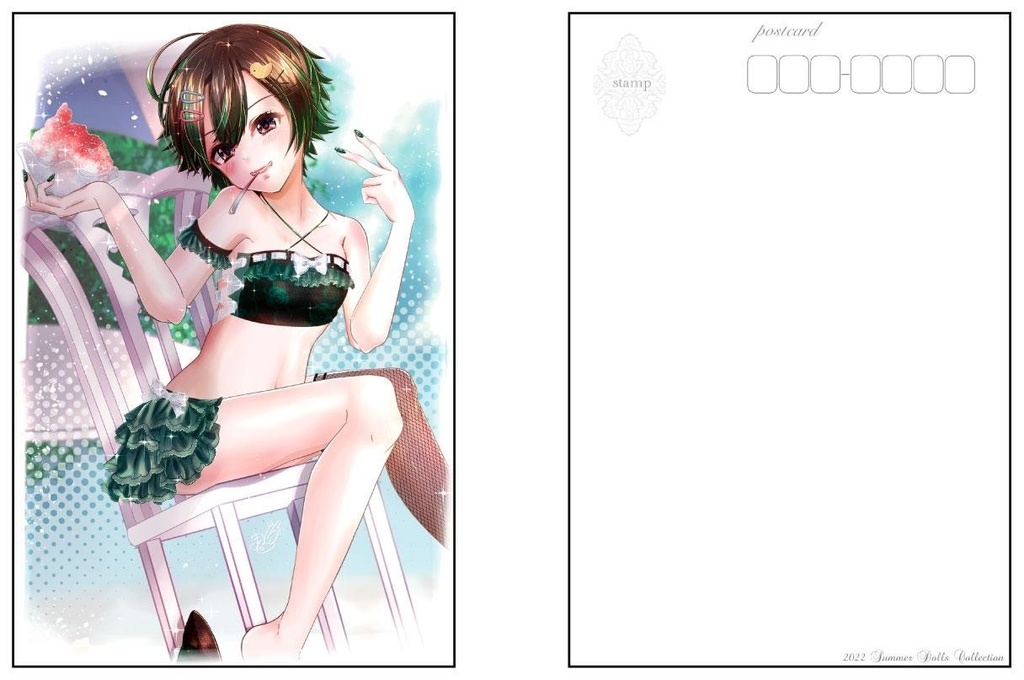 2022 SUMMER Dolls Collectionポストカード三種