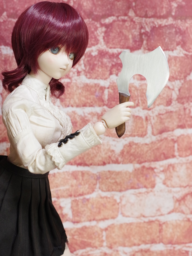 ハンドアックス(小) 1/3ドール用金属製武器