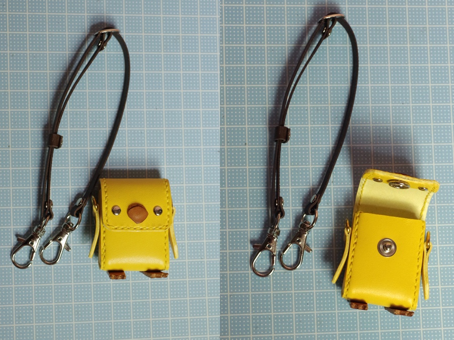 1/3ドール用革のひよこショルダーバッグ