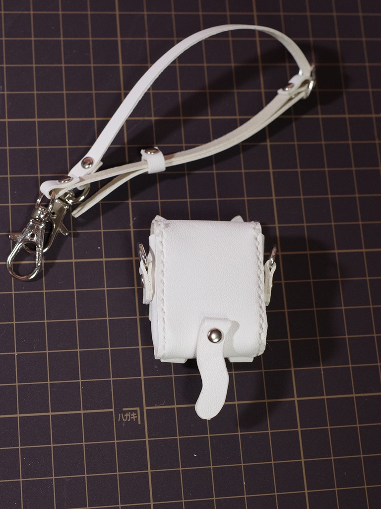 1/3ドール用革の白猫バッグ