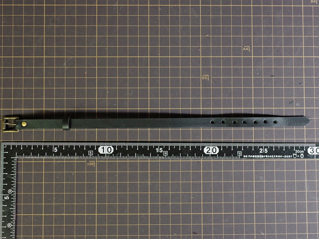 1/3ドール用Newレザーベルト(ダークブラウン/ブラック)