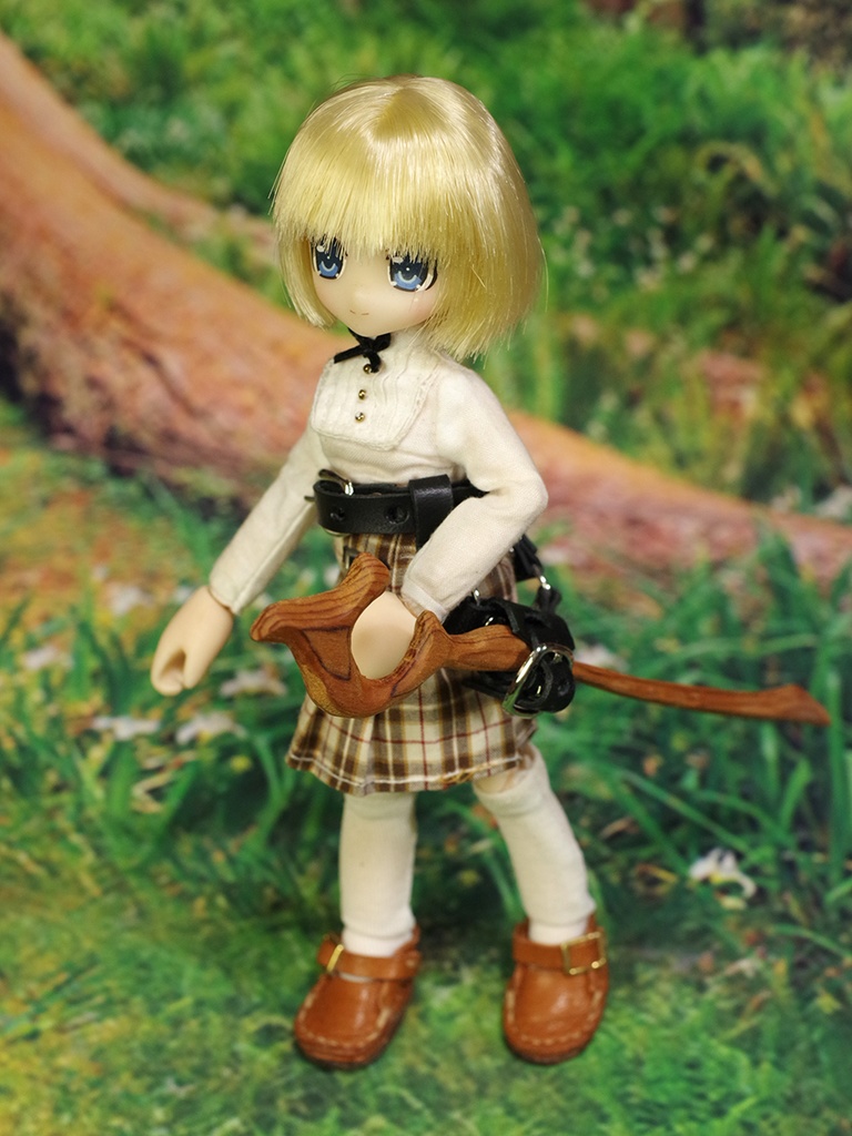 1/6ドール用剣帯(ブラック)