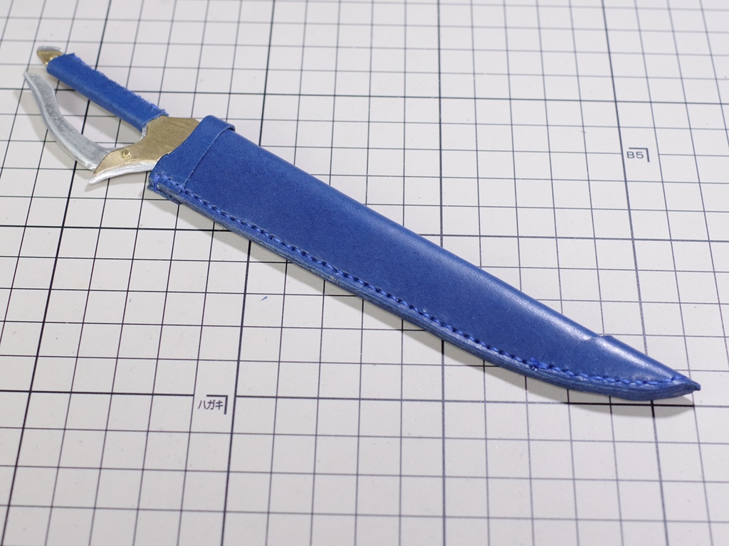 騎士剣D 1/3ドール用金属製武器