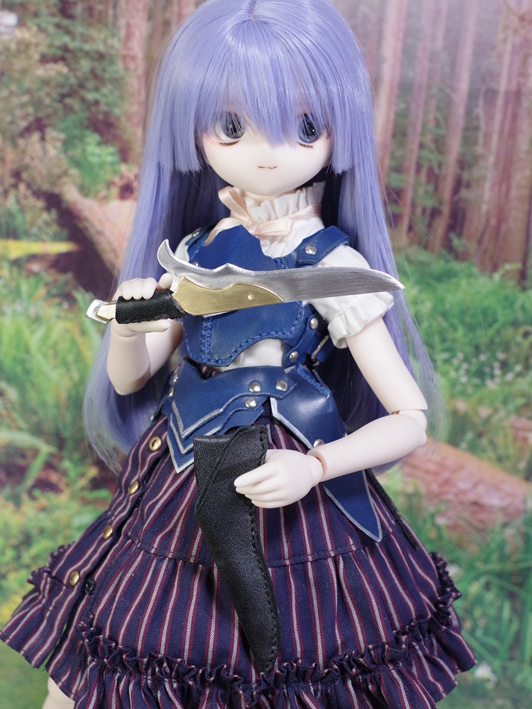 短剣E 1/3ドール用金属製武器