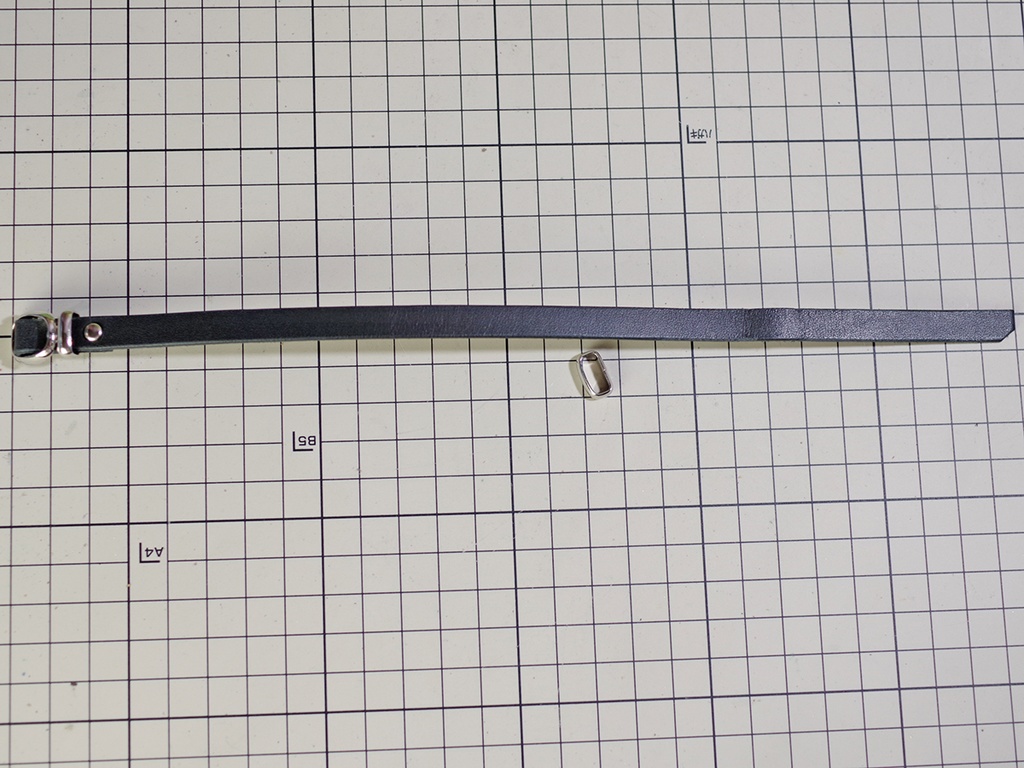 1/3ドール用フリーサイズベルト(ダークブラウン/ブラック)