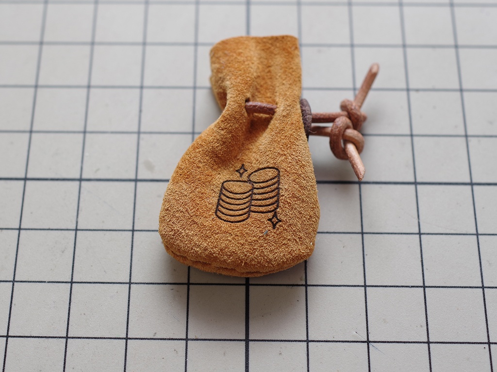 ドール用冒険者の革袋全2種