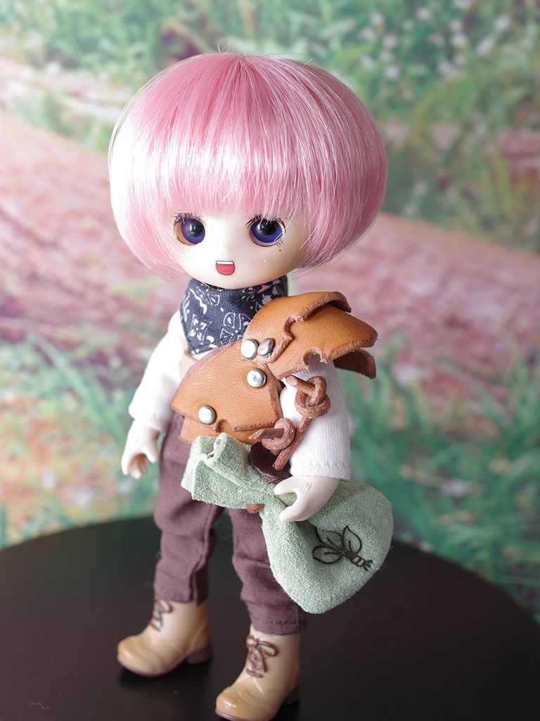 ドール用冒険者の革袋全2種