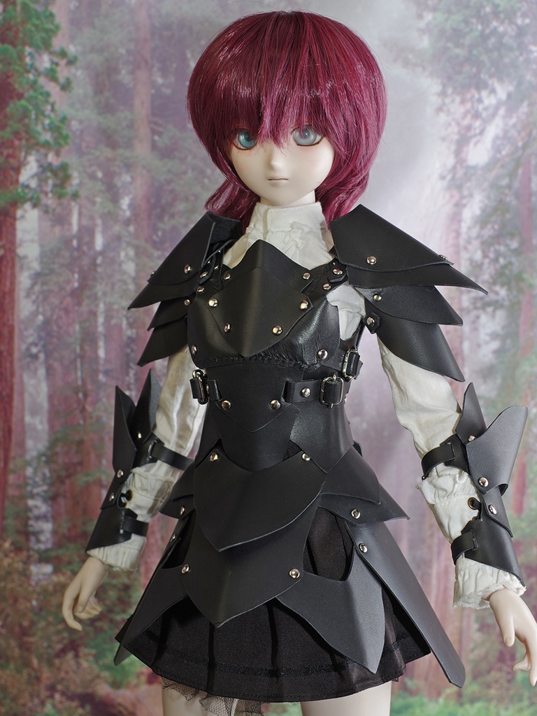 DD向けレザーアーマー(ブラック)